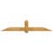 Ekena Millwork Eugene Rough Sawn Timber Gable Bracket, Western Red Cedar, 84"W x 17"H x 4"D x 6"F, 5/12 Pitch GBW084X17X0406EUG00RWR - alternate 1